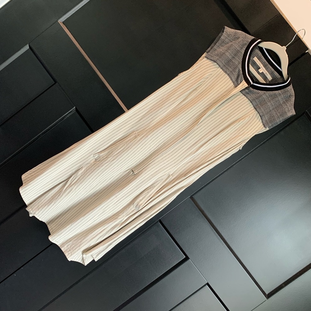 RACHEL pleated mini dress RARE